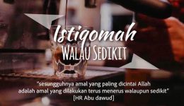 hpttourtravel-istiqomah-walau-sedikit