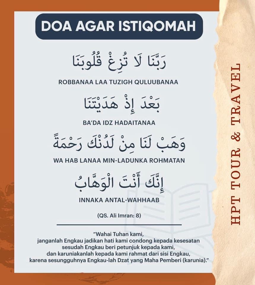 hpttourtravel-doa-agar-istiqomah