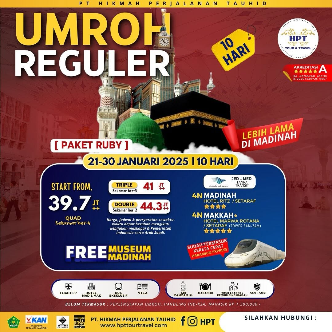 hpttourtavel-umroh-reguler-paket-ruby-jan24