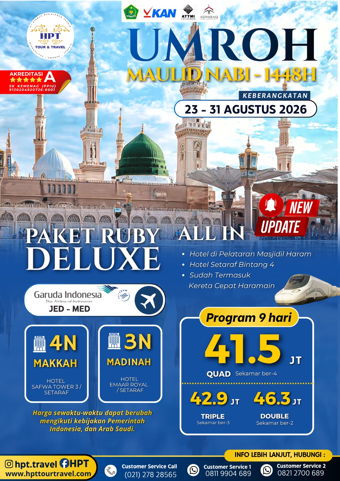 hpttourtravel-UMROH MAULID 1448H - PAKET RUBY